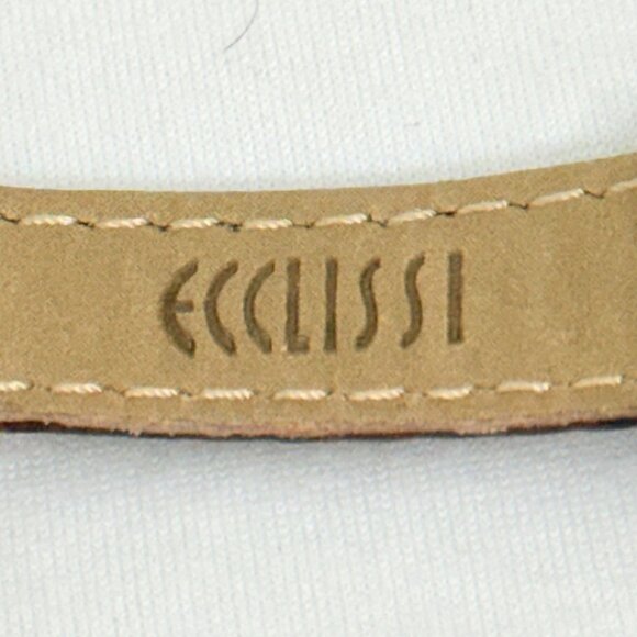 Ecclissi 22690 Watch Mother of Pearl Oval Face Sterling Silver Case New Battery main image 7